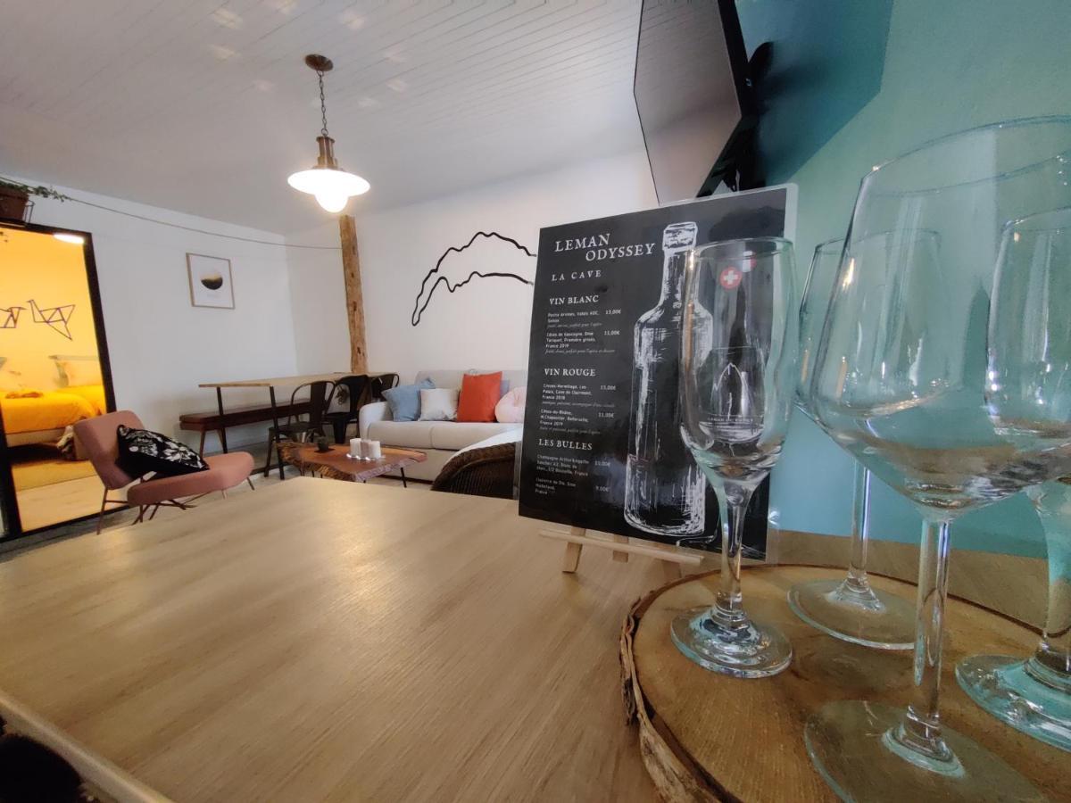 Appartement Hyper Centre Evian - Leman Odyssey エクステリア 写真